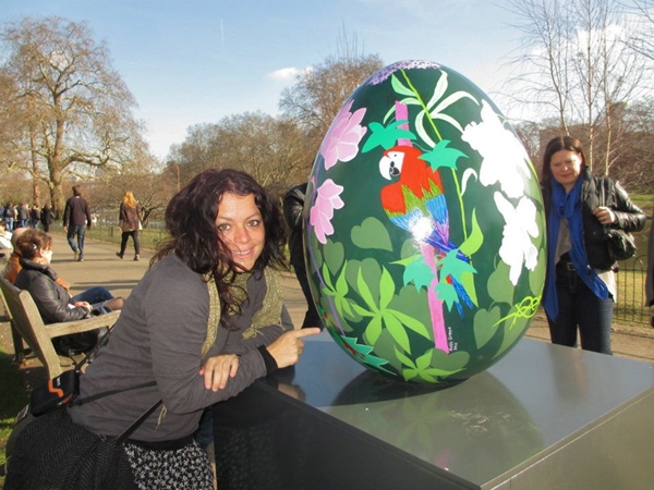 huevos de Pascua, Londres