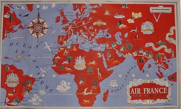 Mapas de Air France