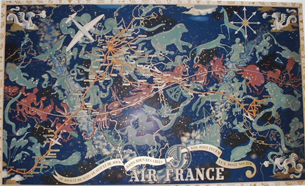 Mapas de Air France