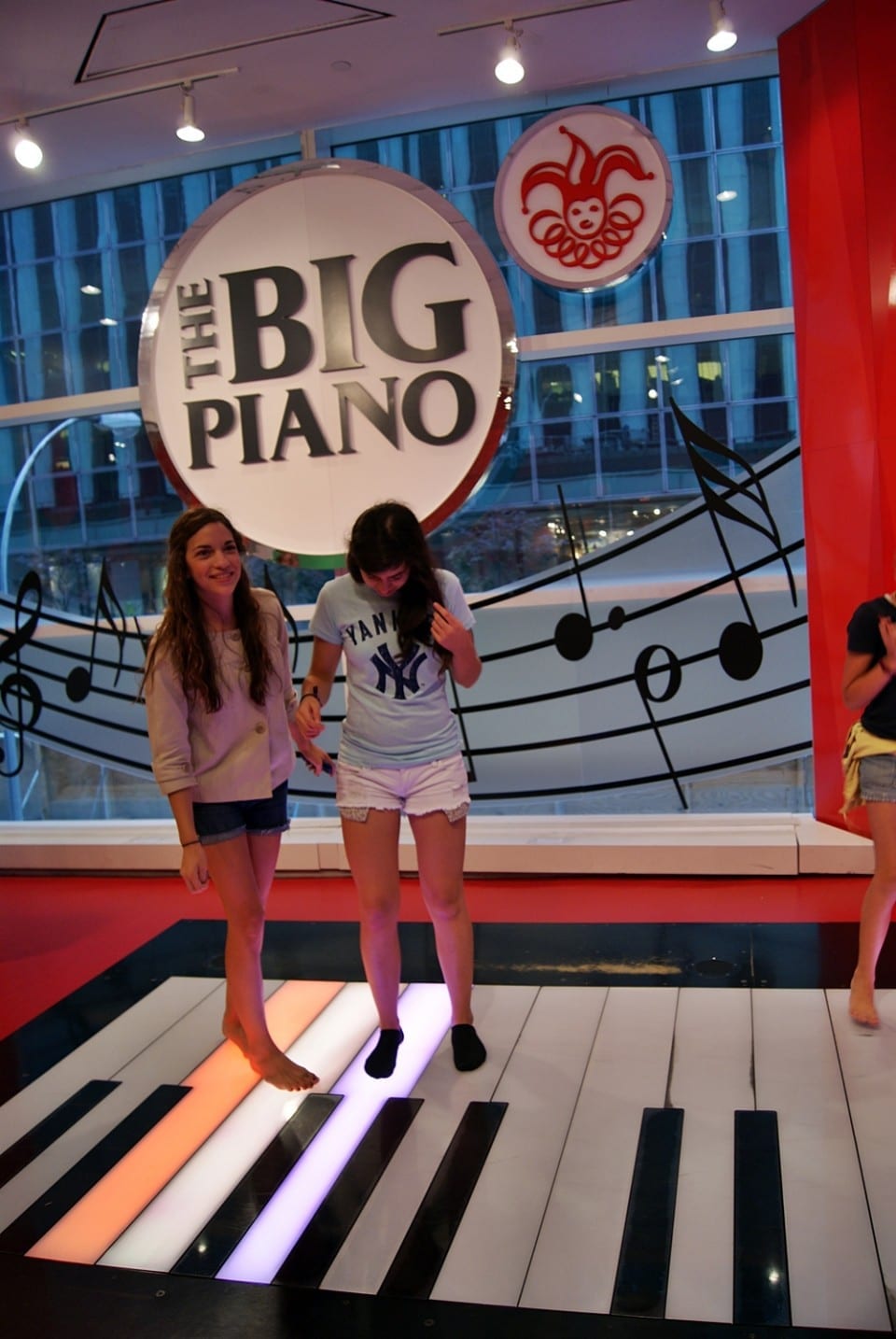 piano de Big, juguetería FAO Schwarz