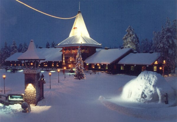 Casa de Santa Claus en Finlandia