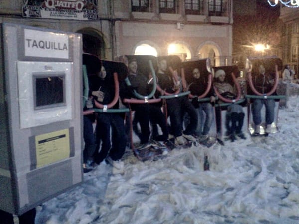 Descenso de Galiana, Carnaval de Avilés