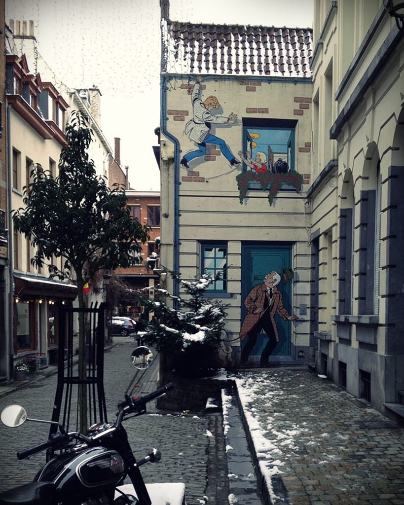 Ruta del cómic, Bruselas