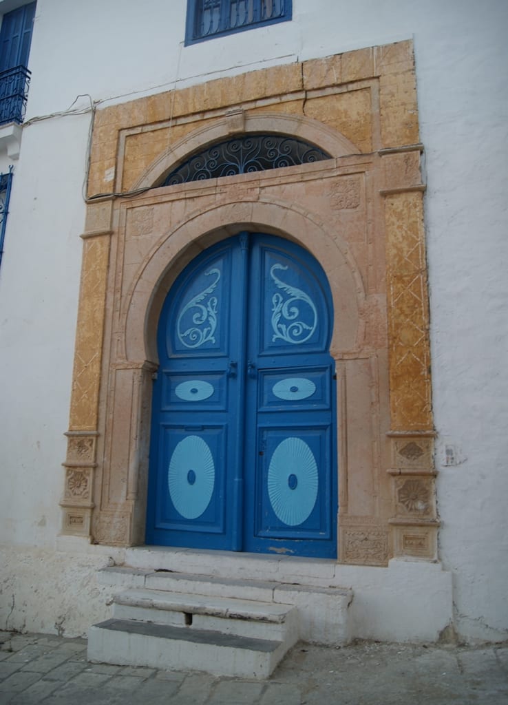 Puertas de colores, Túnez