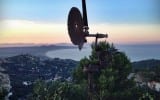 Vistas desde el castillo de Begur, Costa Brava