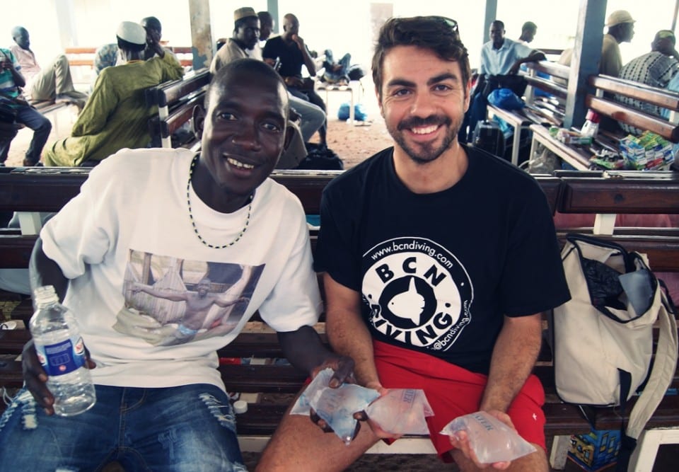 bolsas de agua en Gambia