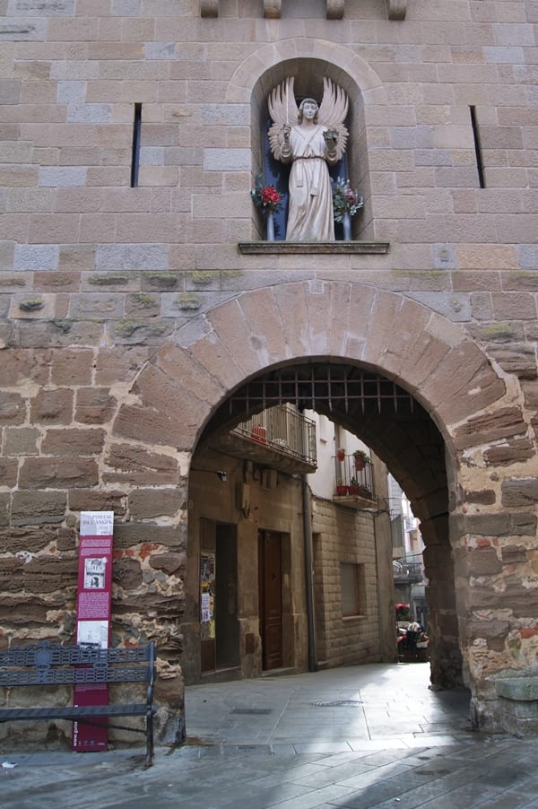 Puerta del Ángel, Guissona