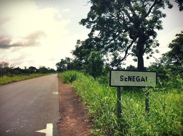 Frontera Gambia Senega