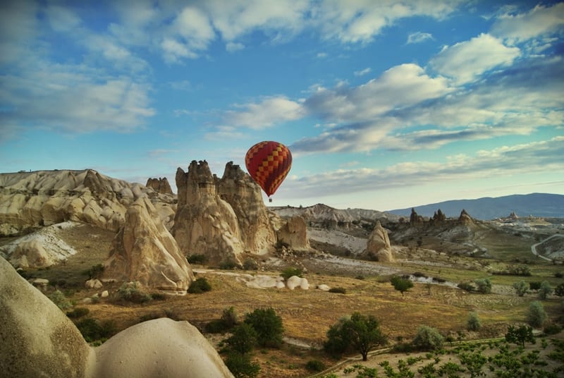 Globo por la Capadocia, Turquía