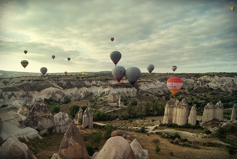 Globo por la Capadocia, Turquía