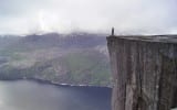 Preikestolen, fiordos noruegos