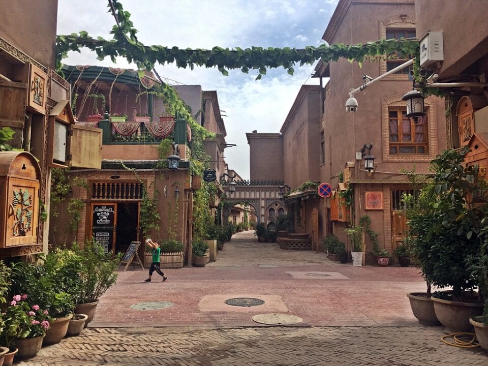 Calles de Kashgar, China