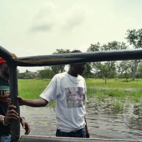 De camino a Ginak, Gambia