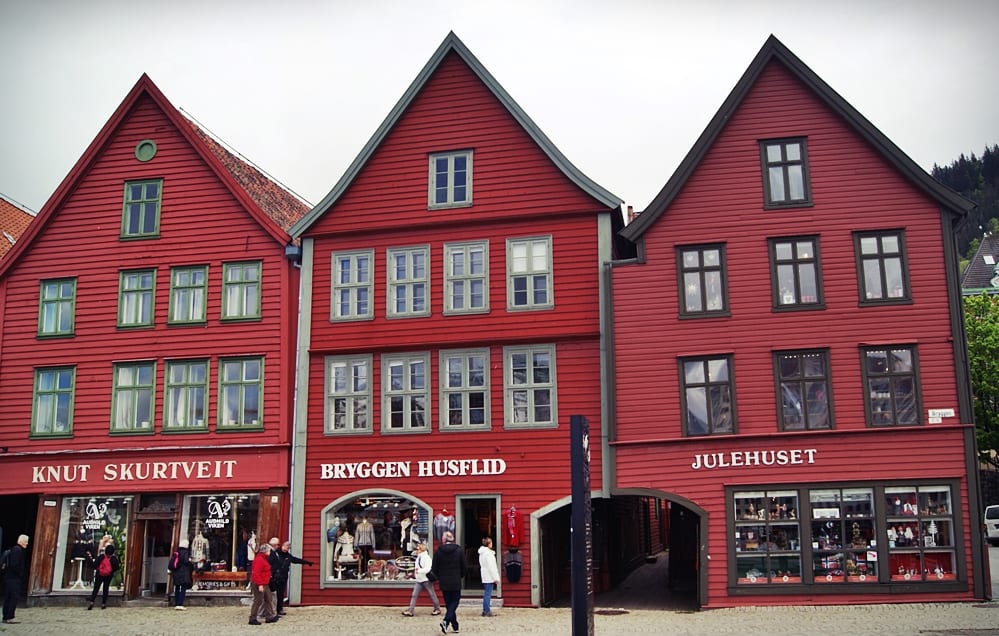 Bryggen, Bergen, Noruega